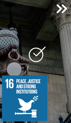 peace, justice and strong insitutions