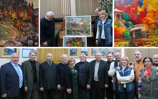 Закриття виставки відомих українських художників