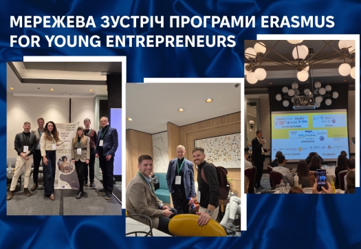 Мережева зустріч програми Erasmus for Young Entrepreneurs