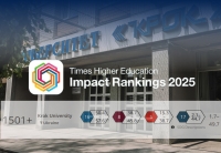 Університет «КРОК» вперше увійшов до світового рейтингу THE Impact Rankings