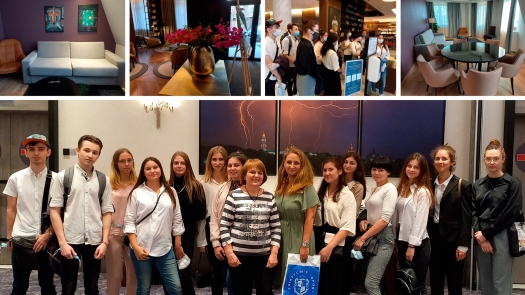 Майбутні фахівці з туризму відвідали готель «Rаdisson Blu Kyiv City Center»