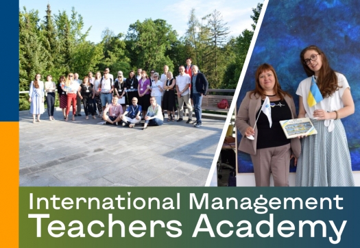 Участь Оксани Демченко в International Management Teachers Academy