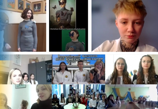 ArtKEPIT стали учасниками проєкту &laquo;70 річчя заснування ЮНЕСКО. Живі картини найвідоміших музеїв світу&raquo;