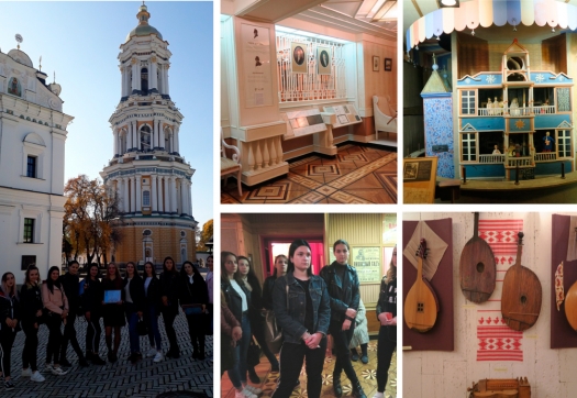 Студенти спеціальності «Туризм» відвідали Музей театрального, музичного та кіномистецтва України