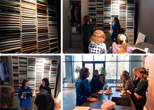 Студенти-дизайнери відвідали студію інтер’єру та меблів «Cappuccino»