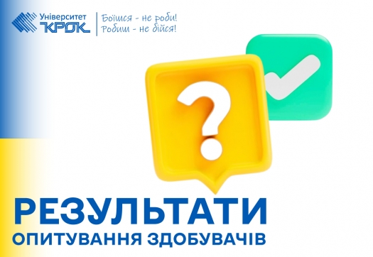 Результати опитування здобувачів щодо реалізації ОП «Менеджмент (англ. мова навчання)» в Університеті «КРОК» в 2023 році