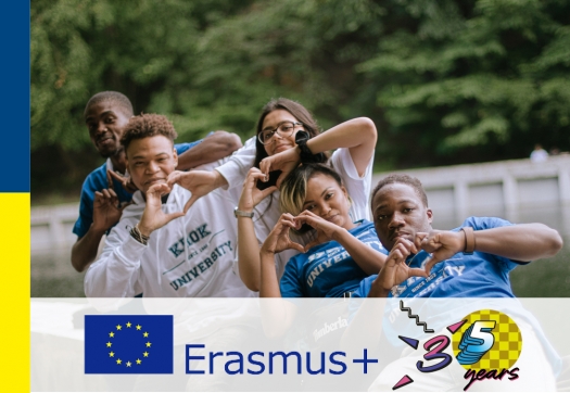 Всеукраїнський флешмоб #ErasmusPlus35yearsUkraine