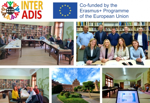Друга зустріч оргкомітету проєкту ЄС Erasmus+«Інтеграція та адаптація іноземних студентів/INTERADIS»