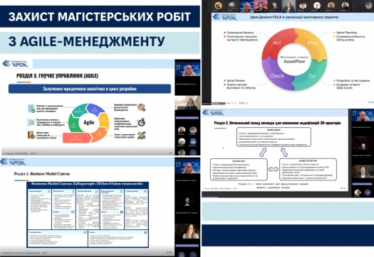 Захист магістерських робіт з Agile-менеджменту