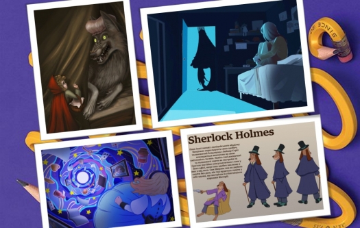 Фахівчиня-практик на заняттях з ілюстрації